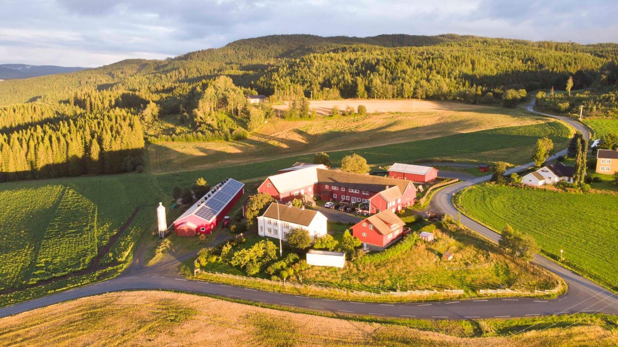 Munkeby Herberge Левангер Екстер'єр фото